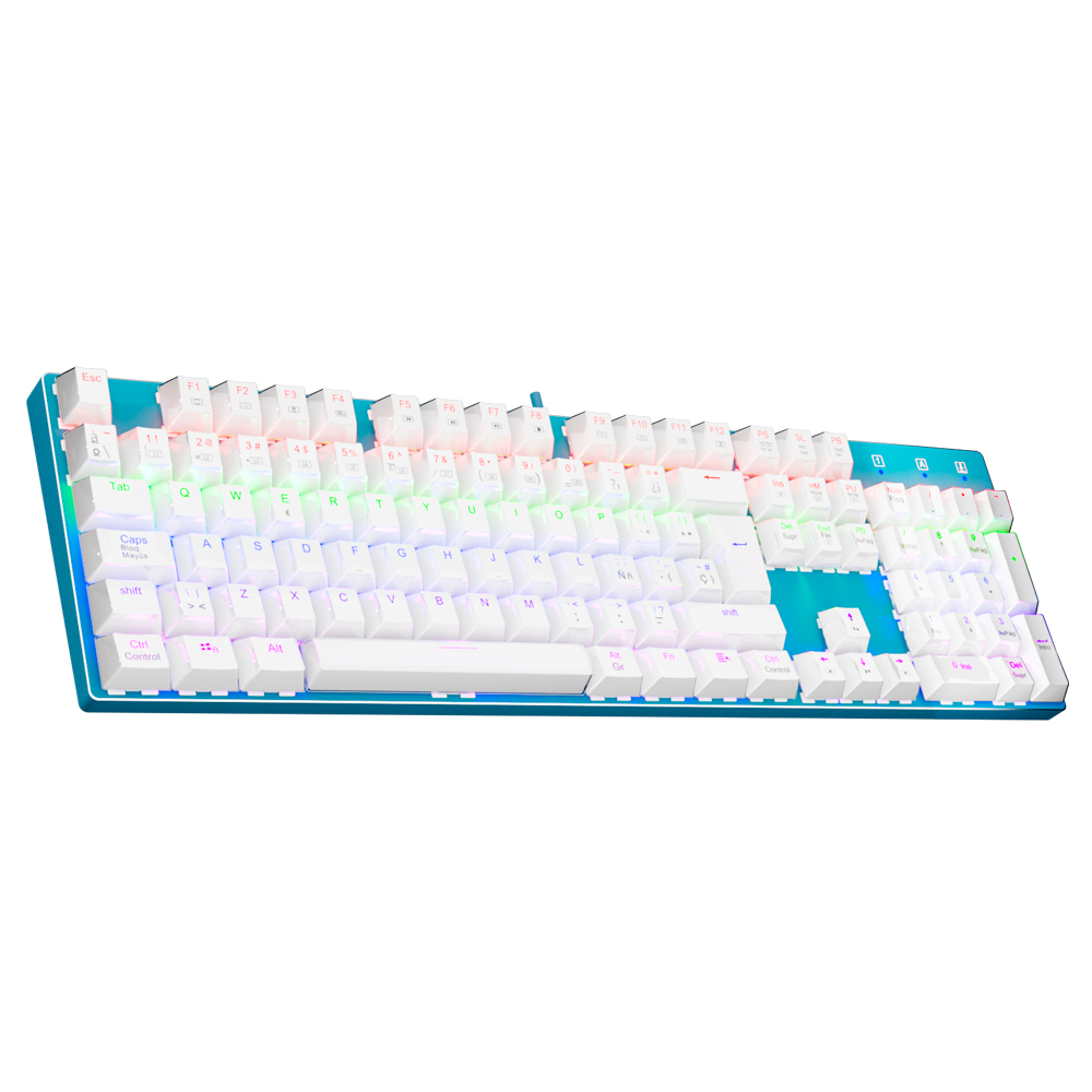 Gaming Keyboard E Yooso - E-YOOSO Z88 Rainbow FALCON USB Mekanik