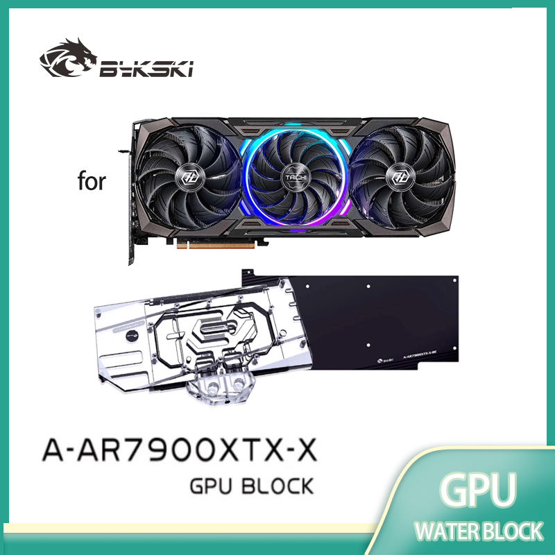 Amd Vga Rx 7900 Xtx - Bykski Su Bloğu, ASRock AMD Radeon