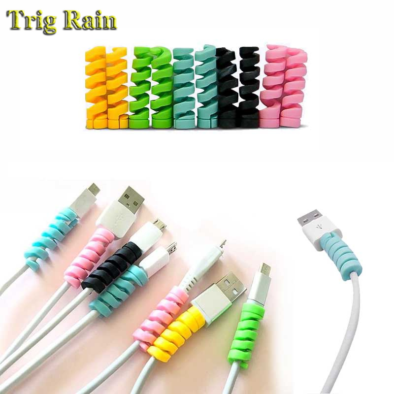Coiled Usb Cable - Spiral kablo koruyucusu veri hattı silikon