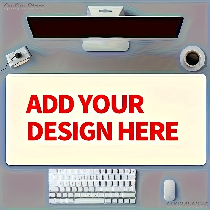 Gaming Keyboard And Mouse - Kişiselleştirilmiş Resimli Mouse Pad, Özel Görselli