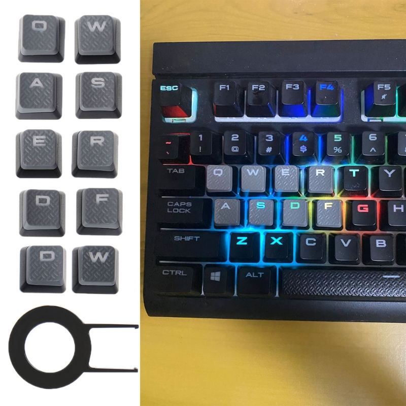 Gaming Keyboard Non Mechanical - 10 Tuşları Arkadan Aydınlatmalı Klavye Tuşları
