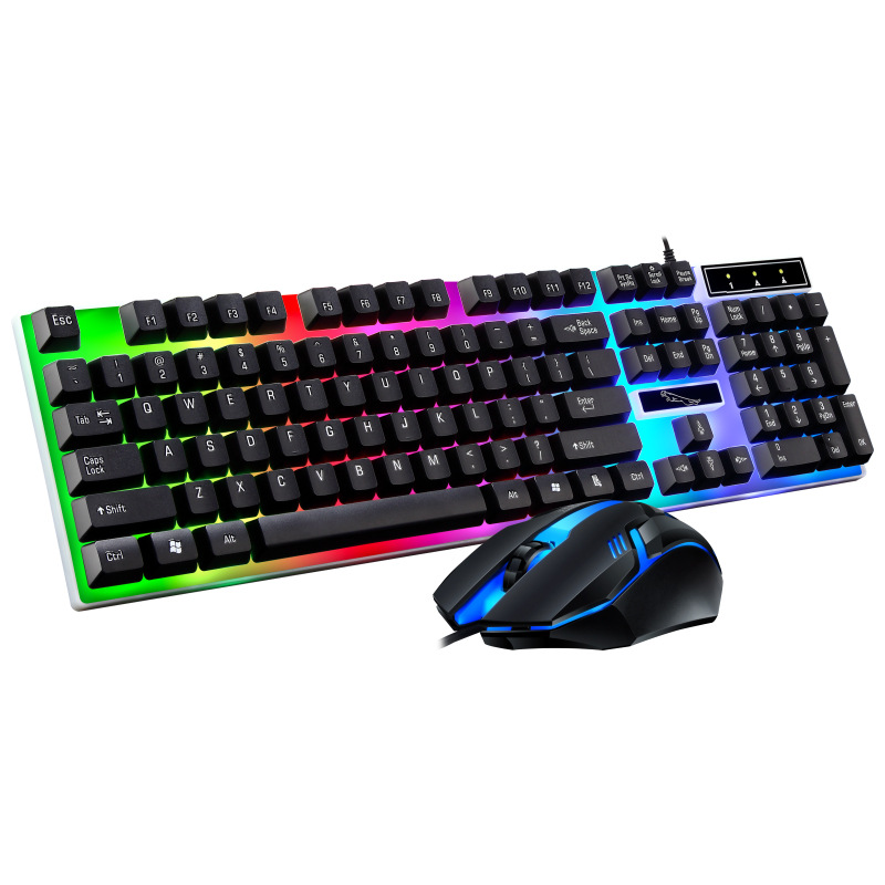 Gaming Keyboard Bundle - RGB oyun klavyesi oyun klavyesi ve