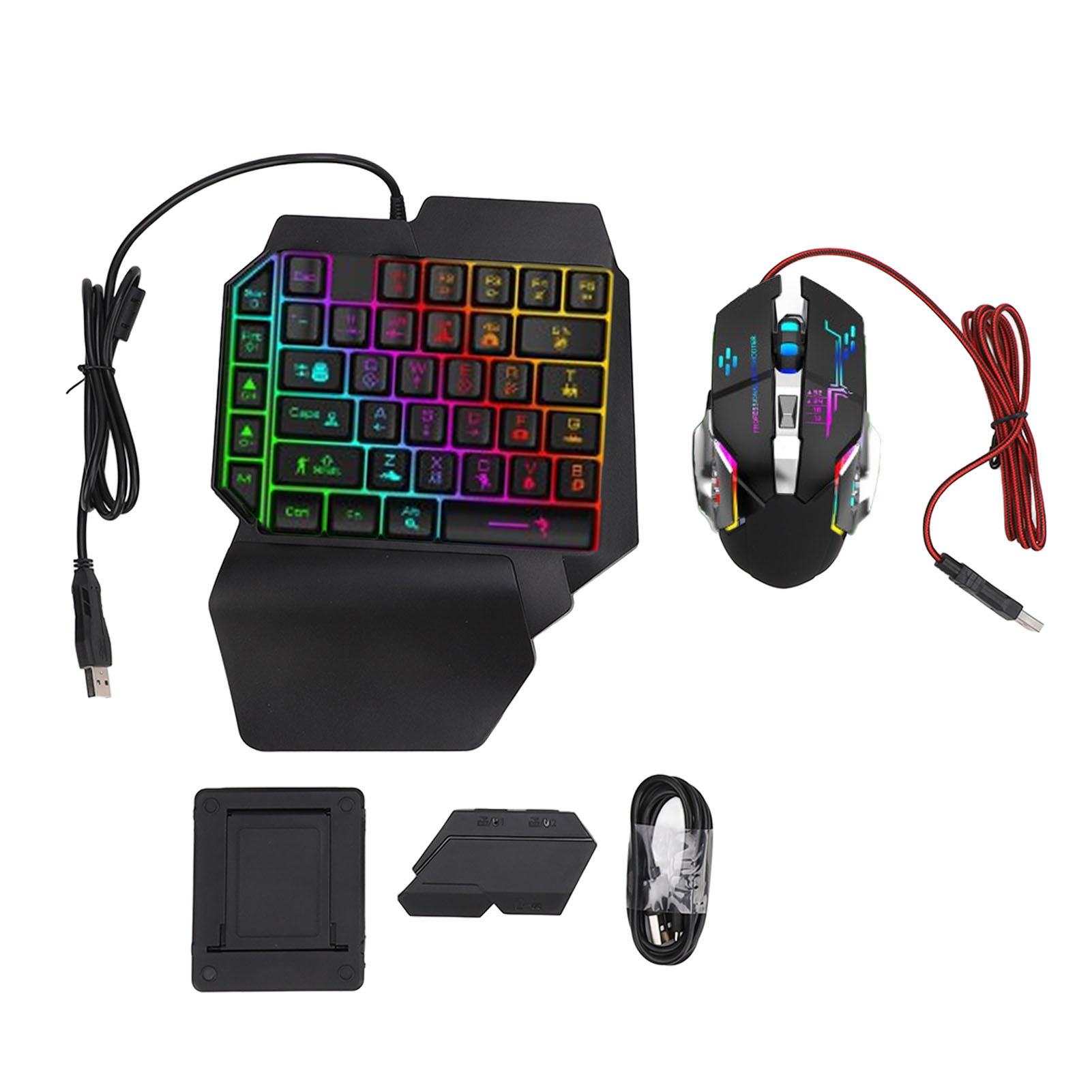 Gaming Keyboard Mouse Set - Klavye Fare Dönüştürücü Seti Duyarlı Tek