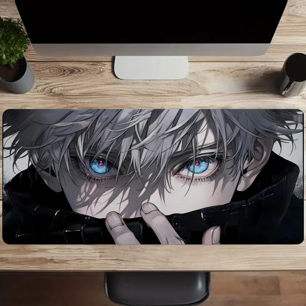 Gaming Keyboard Mouse Set - Gojo Satoru Mouse Pad Büyük Boy
