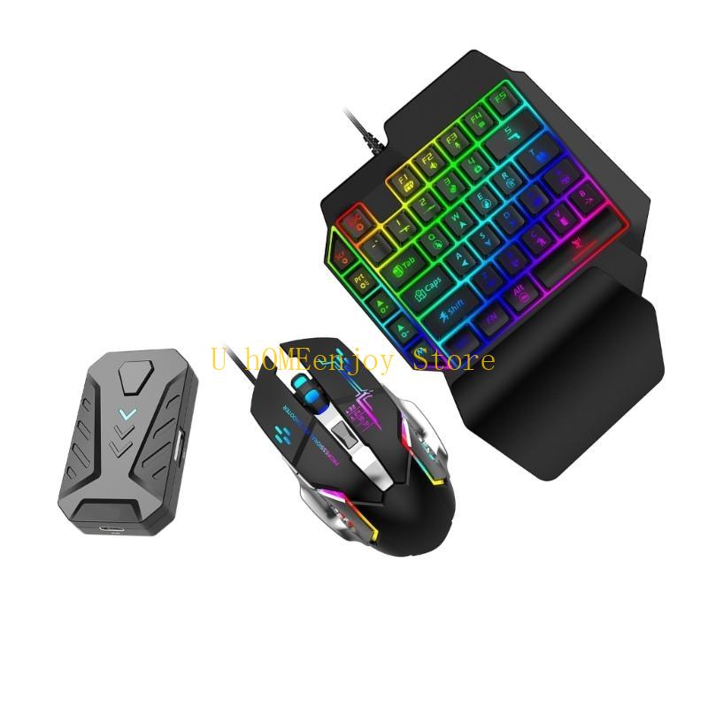 Gaming Keyboard And Mouse Converter For Mobile - B0KF Oyun Klavyesi ve Fare Dönüştürücü,