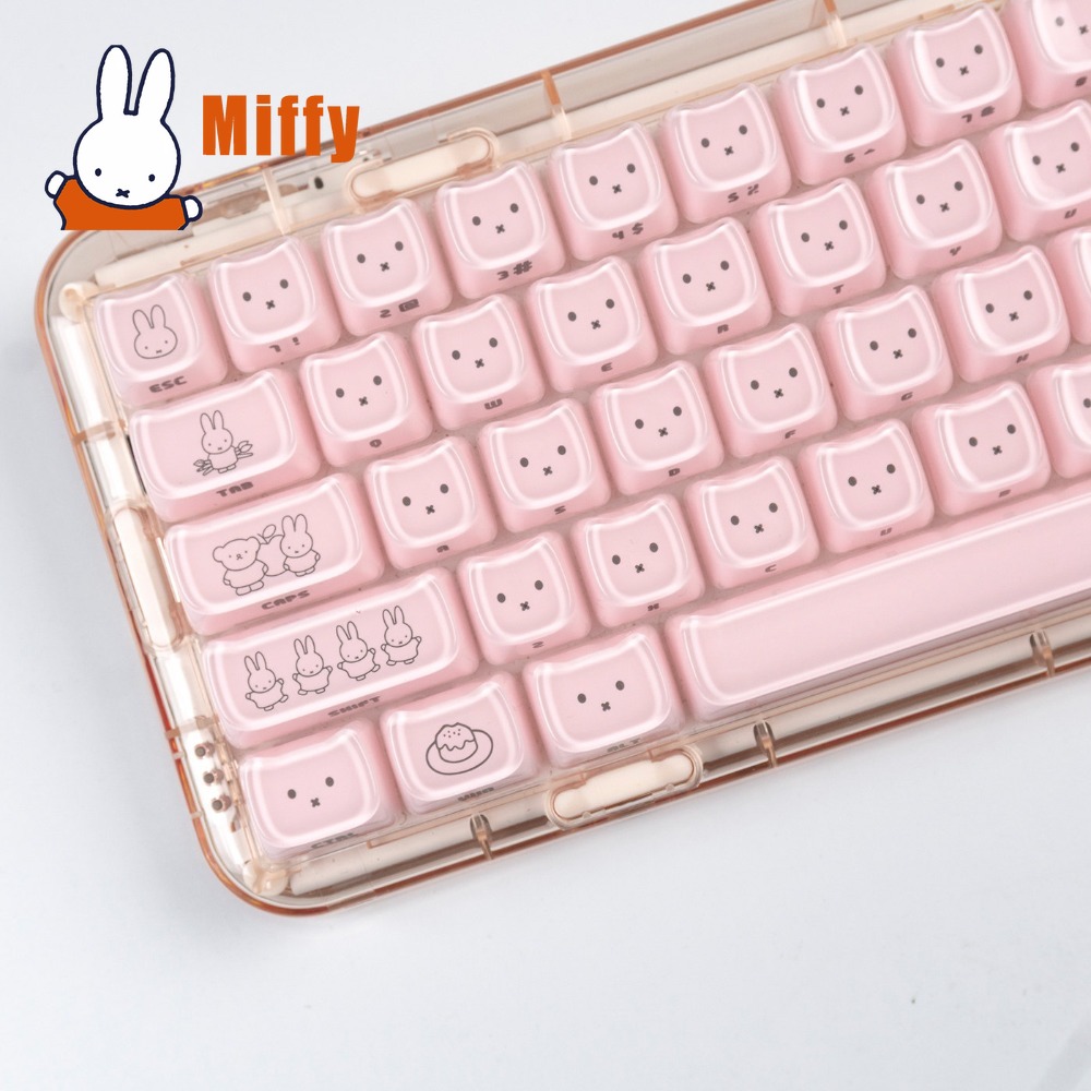 Kawaii Miffy Keycaps Sevimli T - Gaming Keyboard Esports incelemesi ve fiyatı