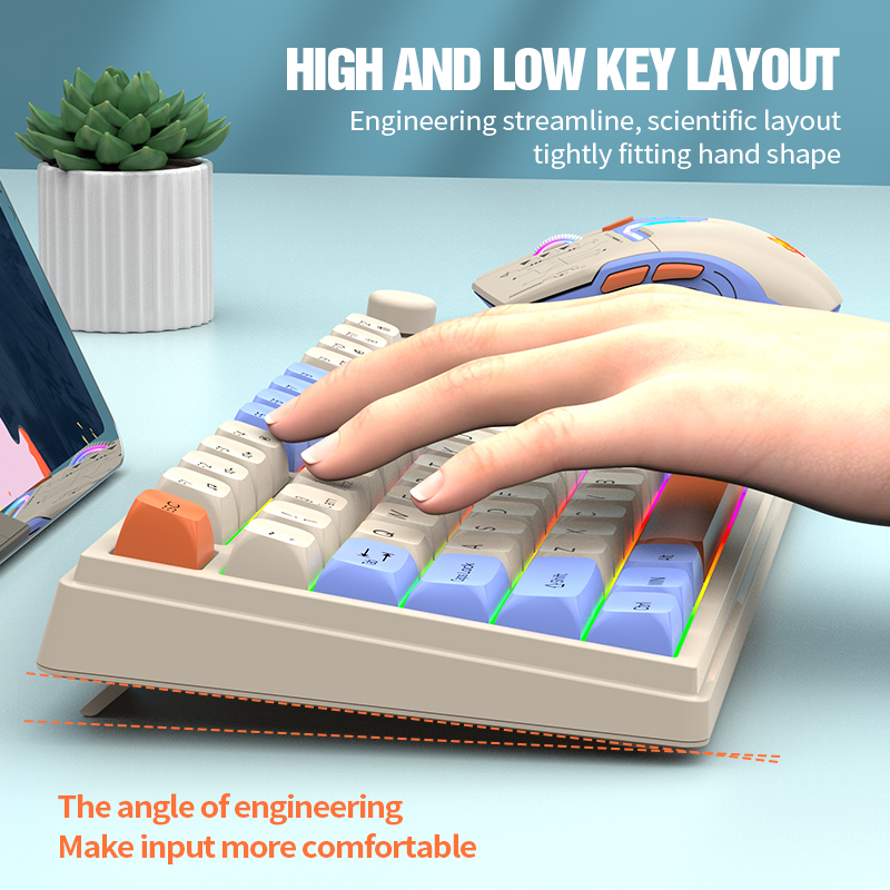 Çift Modlu 2.4G Bluetooth Kabl - Gaming Keyboard Bundle incelemesi ve fiyatı