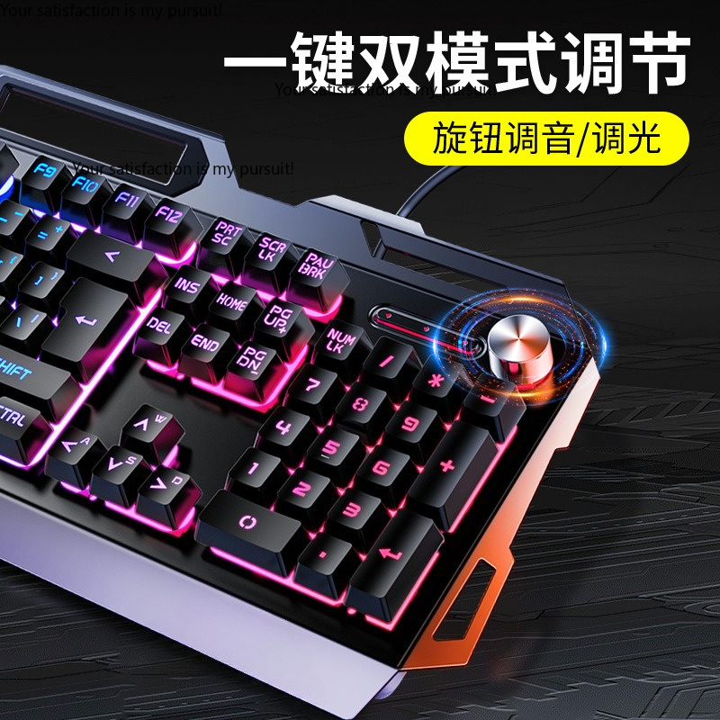 Yindiao V2G5 mekanik dokunmati - Gaming Keyboard Mouse Set incelemesi ve fiyatı