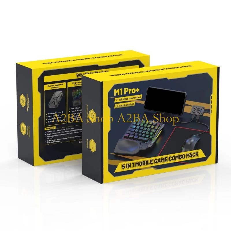 A2BA Kablosuz Klavye Fare Dönü - Gaming Keyboard And Mouse Converter For Mobile incelemesi ve fiyatı