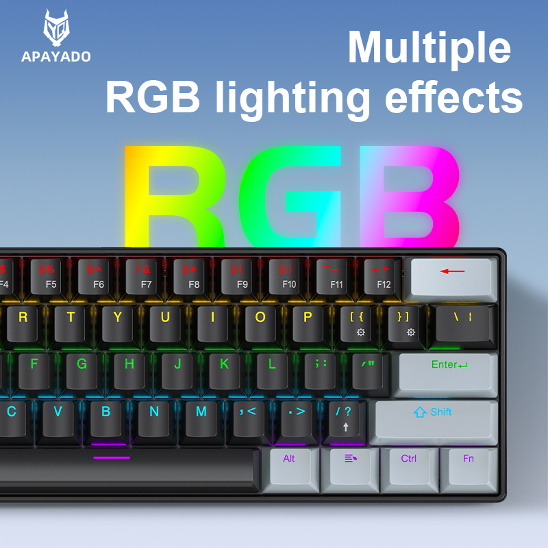 APAYADO K61 Mini Mekanik Klavy - Gaming Keyboard E Yooso incelemesi ve fiyatı