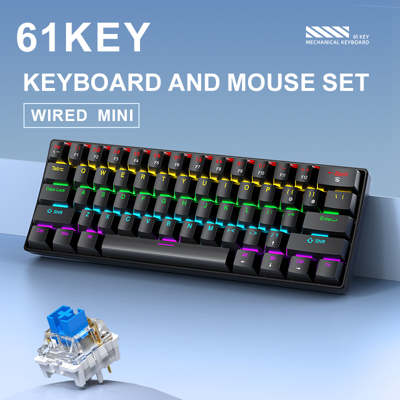 APAYADO K61 Mini Mekanik Klavy - Gaming Keyboard E Yooso incelemesi ve fiyatı