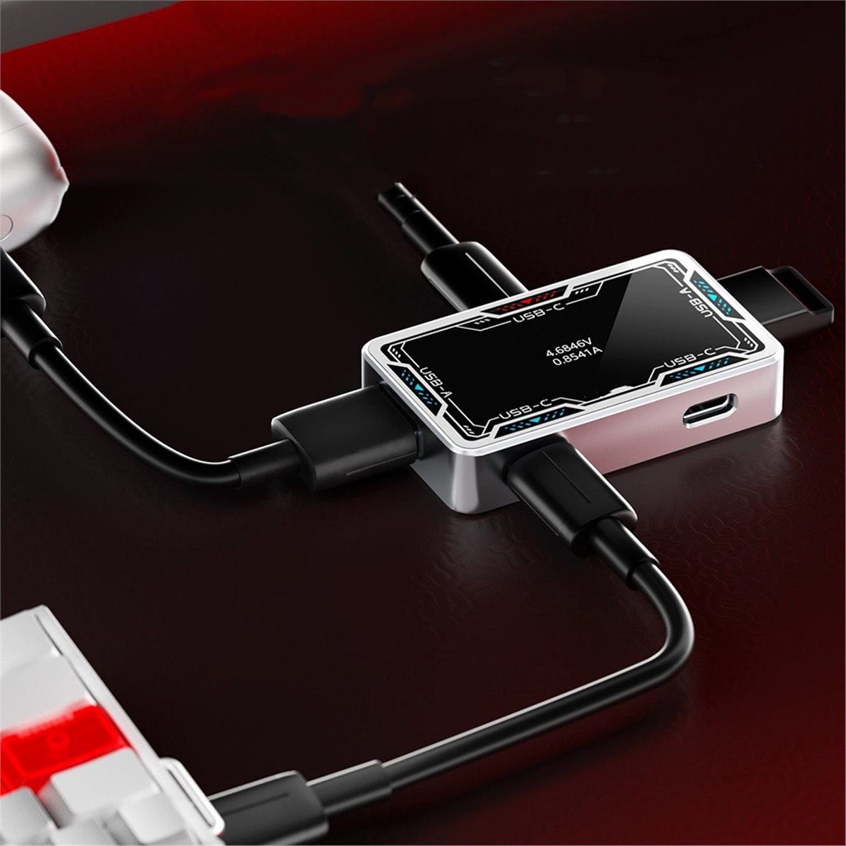 Oyun USB HUB'ı 8K Yüksek Hızlı - Gaming Keyboard Splitter incelemesi ve fiyatı
