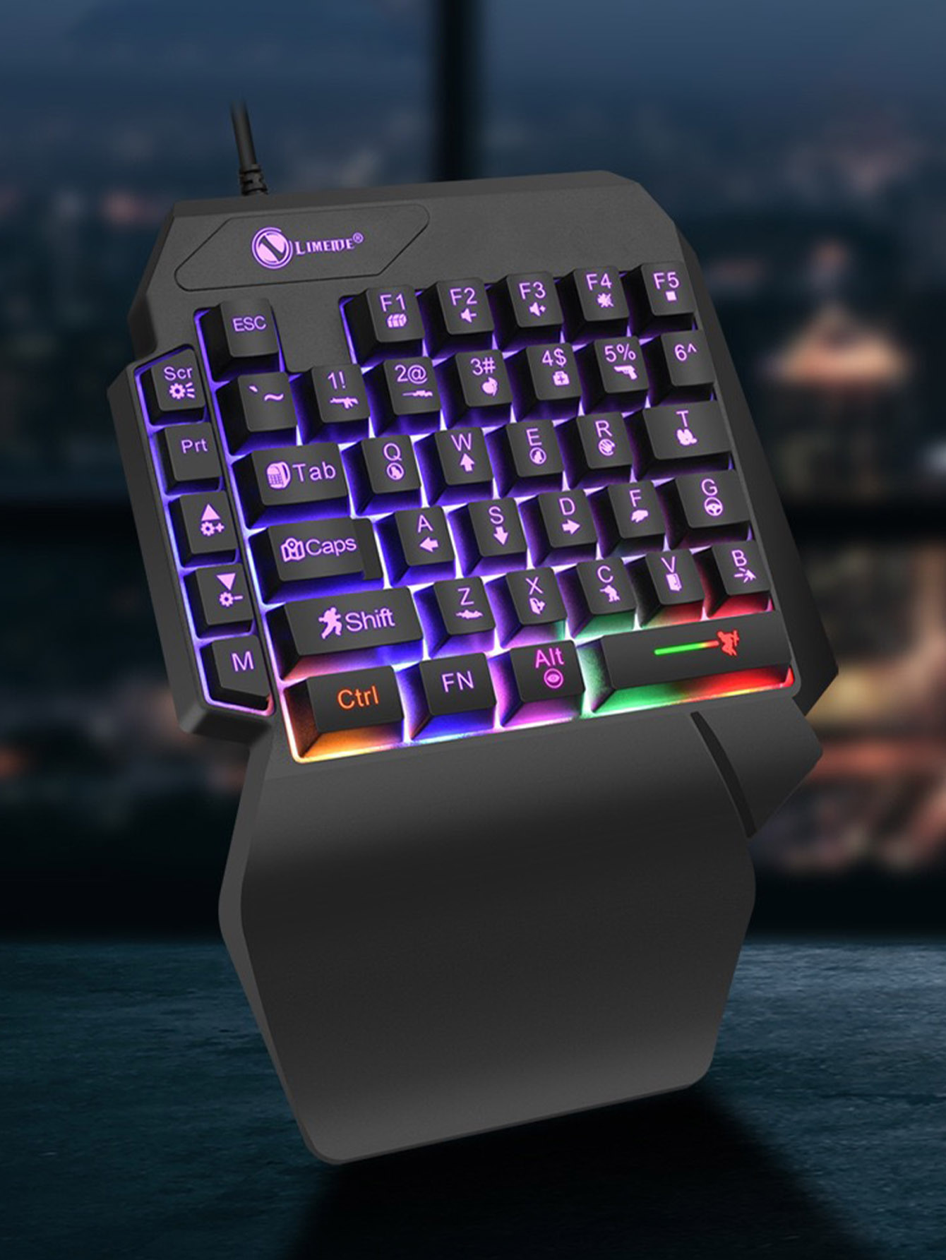 Mekanik Tek El Kullanımlı Hafi - Gaming Keyboard 1 Hand incelemesi ve fiyatı