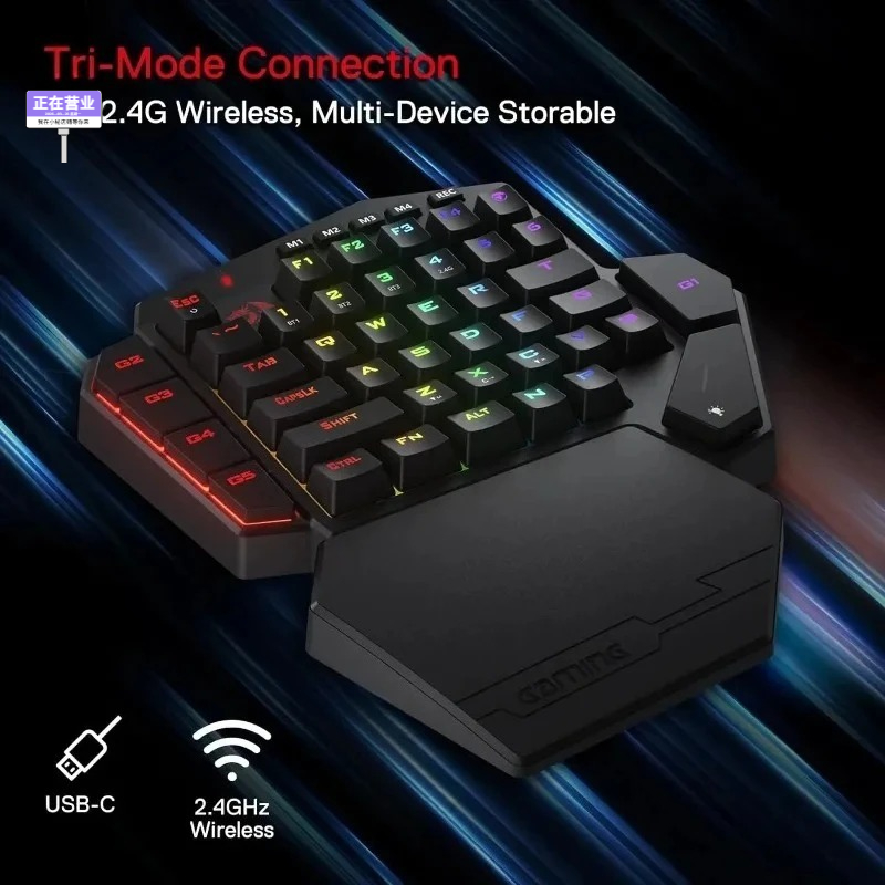 Yeni Redragon K585 PRO Kablosu - Gaming Keyboard 1 Hand incelemesi ve fiyatı