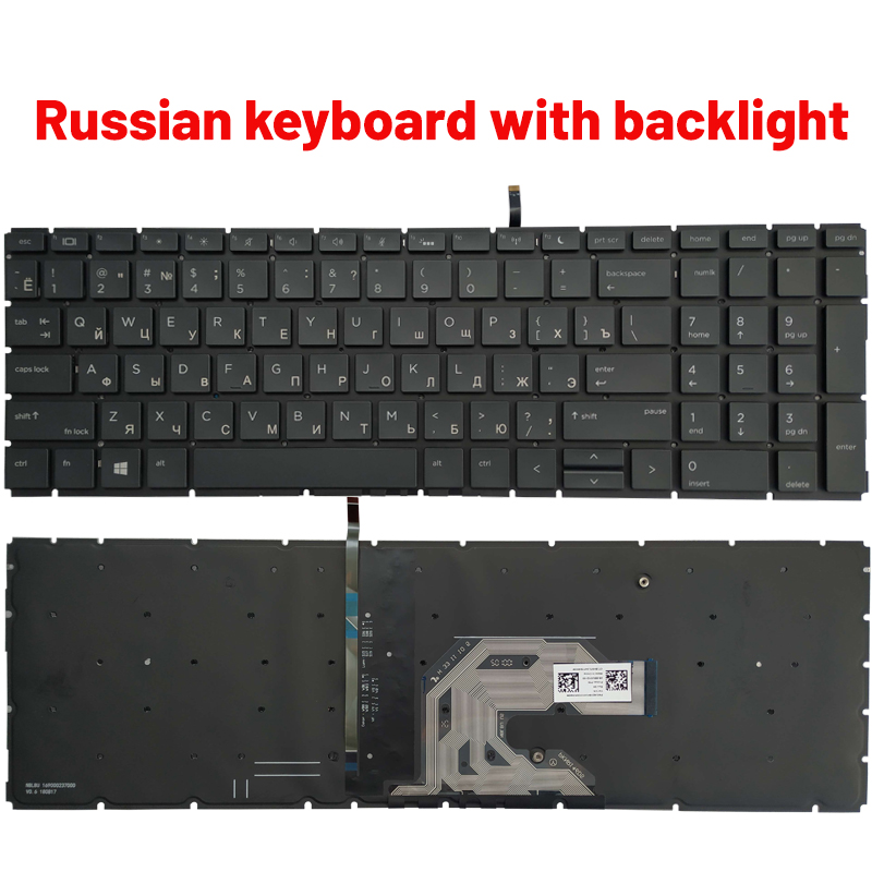 YENI Rusça/ABD/İngiltere/İspan - Gaming Keyboard Hp incelemesi ve fiyatı