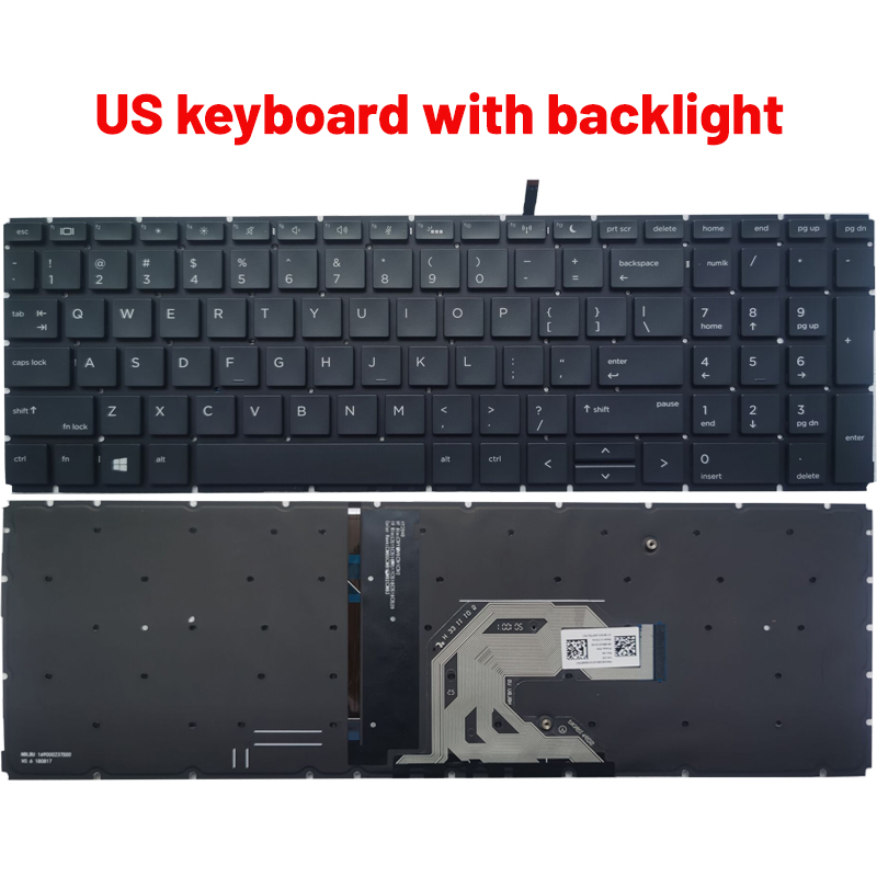 YENI Rusça/ABD/İngiltere/İspan - Gaming Keyboard Hp incelemesi ve fiyatı