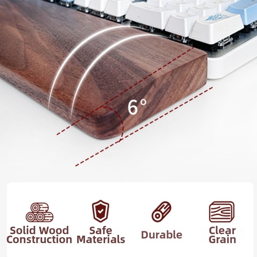 60/87/104 Tuşlu Klavyeler İçin - Wrist Rest Wood incelemesi ve fiyatı