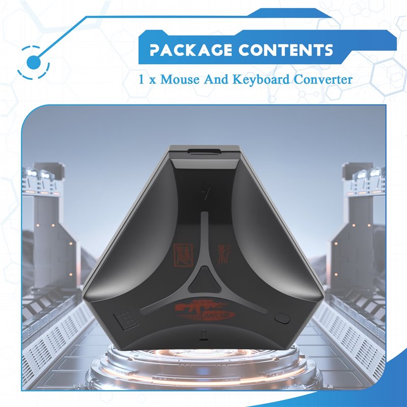 Yeni-1 Parça MK12 Tak Ve Çalış - Gaming Keyboard And Mouse Converter For Mobile incelemesi ve fiyatı