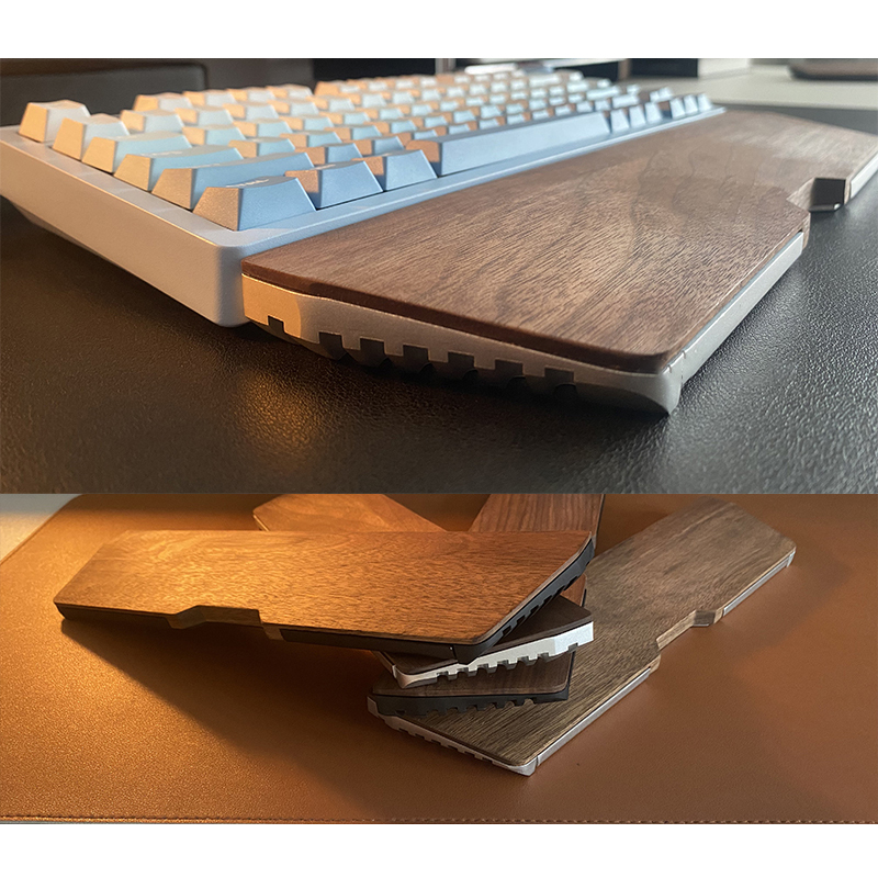 Kashcy Masif Ceviz Ahşap ve Al - Wrist Rest Wood incelemesi ve fiyatı