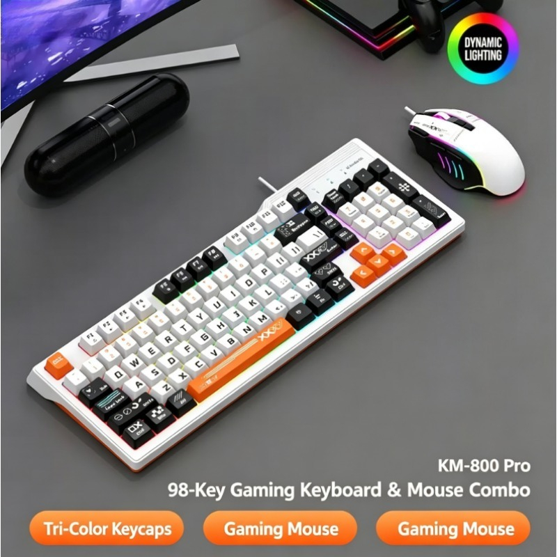 K8pro 3'ü 1 Arada Oyun Kombosu - Gaming Keyboard Mouse Set incelemesi ve fiyatı