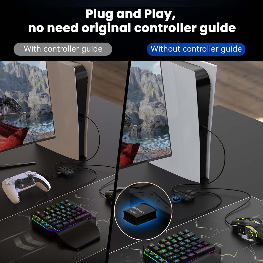 PS5 için oyun klavyesi fare ko - Gaming Keyboard Mouse Set incelemesi ve fiyatı