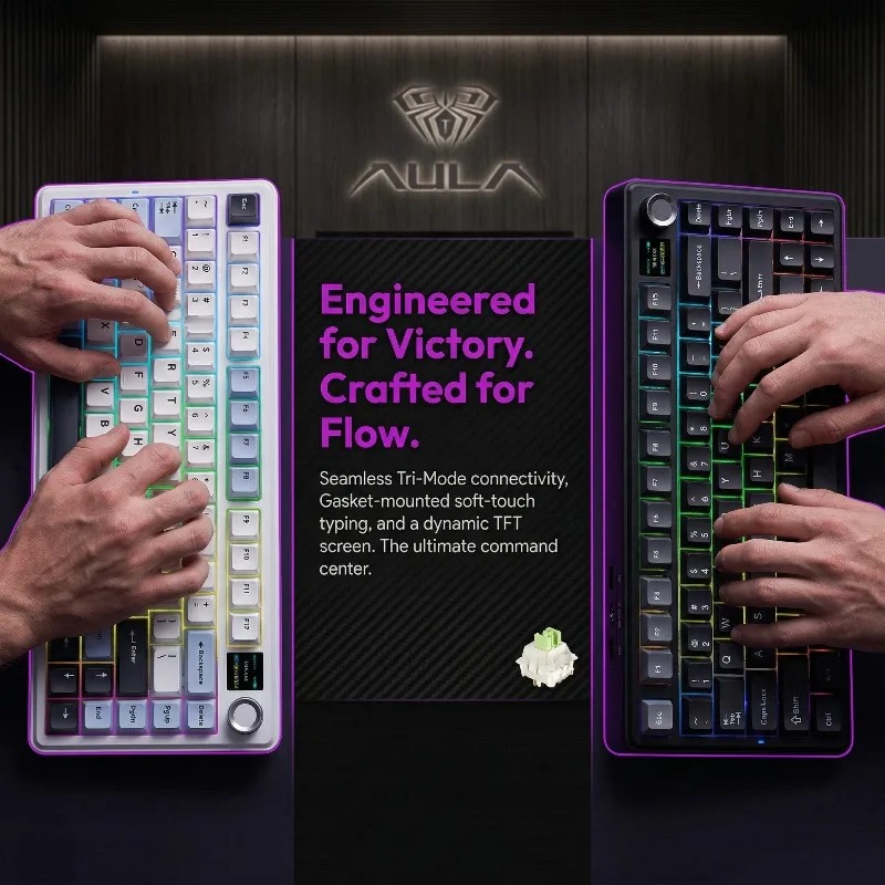 AULA F75 Max Mekanik Klavye %7 - Gaming Keyboard He incelemesi ve fiyatı