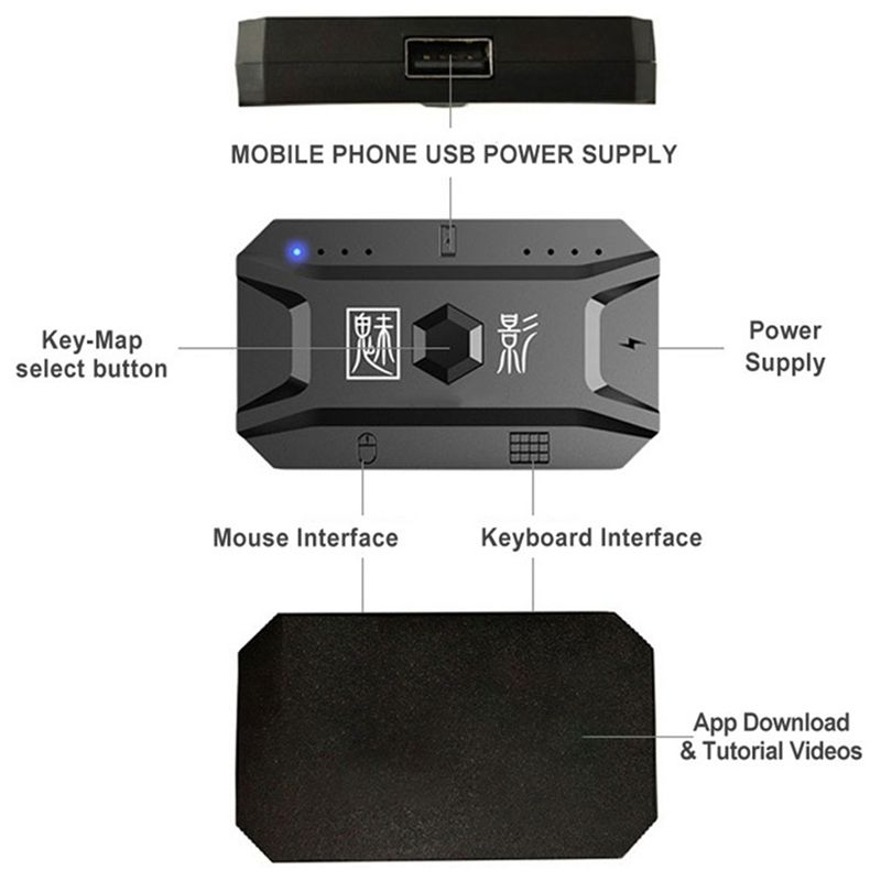 Klasik-5X Tak Ve Çalıştır Game - Gaming Keyboard And Mouse Converter For Mobile incelemesi ve fiyatı