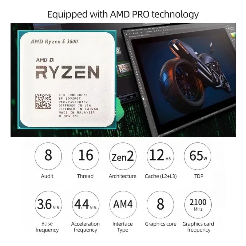 AM4 Tepsi %100 Yeni Orijinal A - Amd Cpu Ryzen 5 incelemesi ve fiyatı