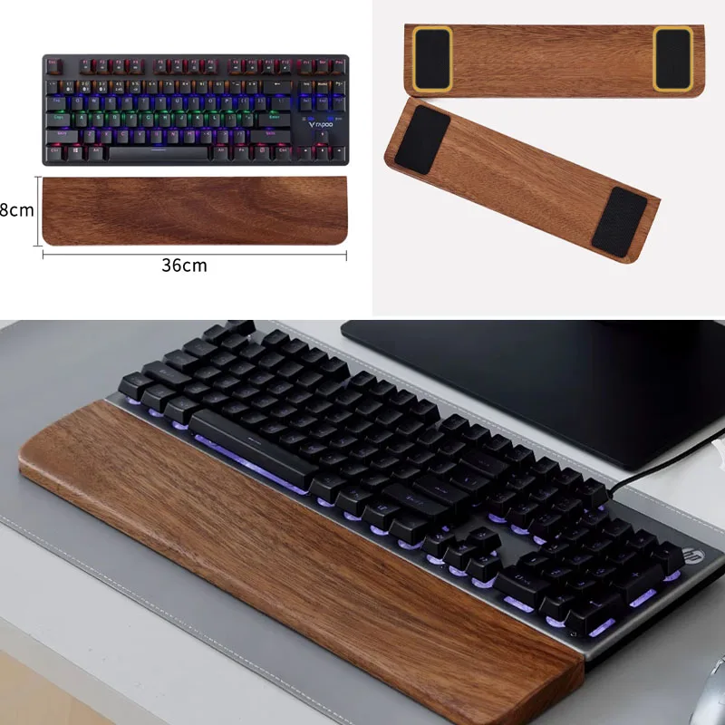 Masif Ahşap Klavye Bilek Deste - Wrist Rest Wood incelemesi ve fiyatı