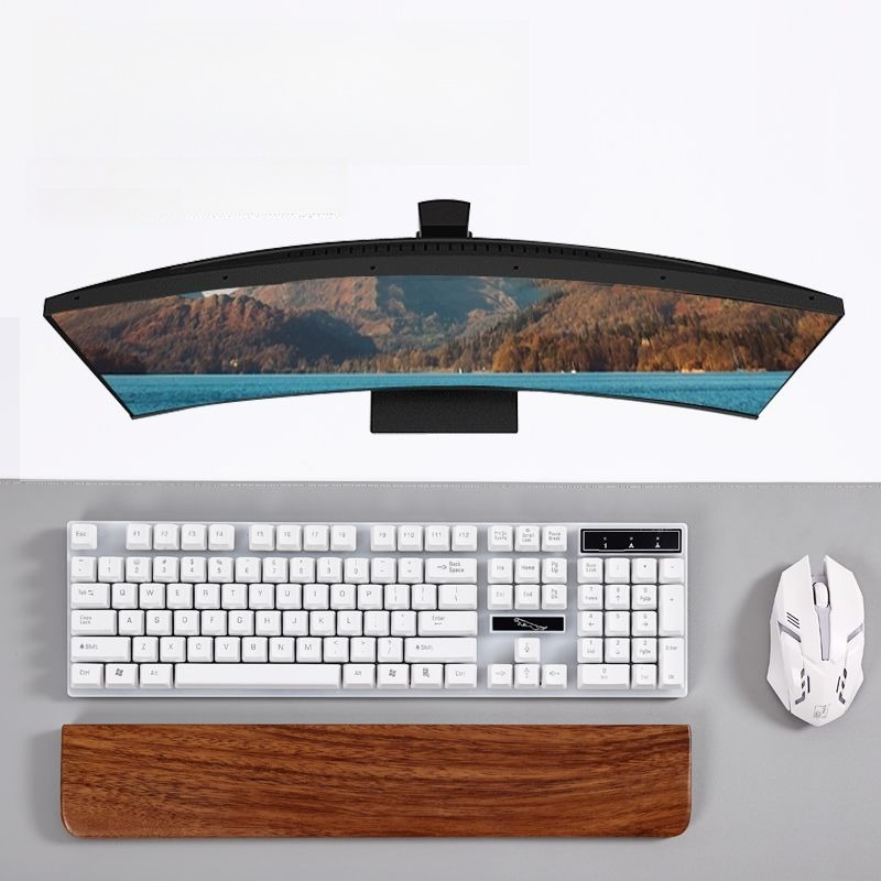Masif Ahşap Klavye Bilek Deste - Wrist Rest Wood incelemesi ve fiyatı