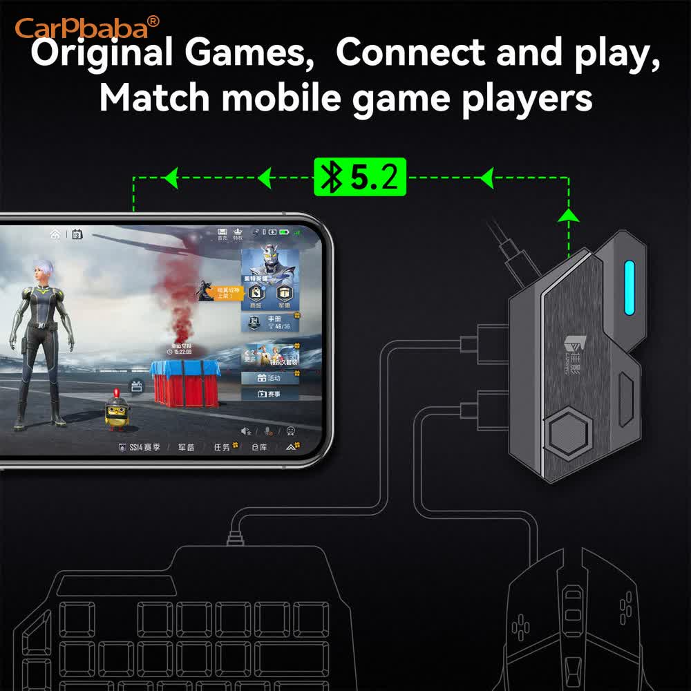 Mix SE/Lite Mouse & Keyboard C - Gaming Keyboard And Mouse Converter For Mobile incelemesi ve fiyatı