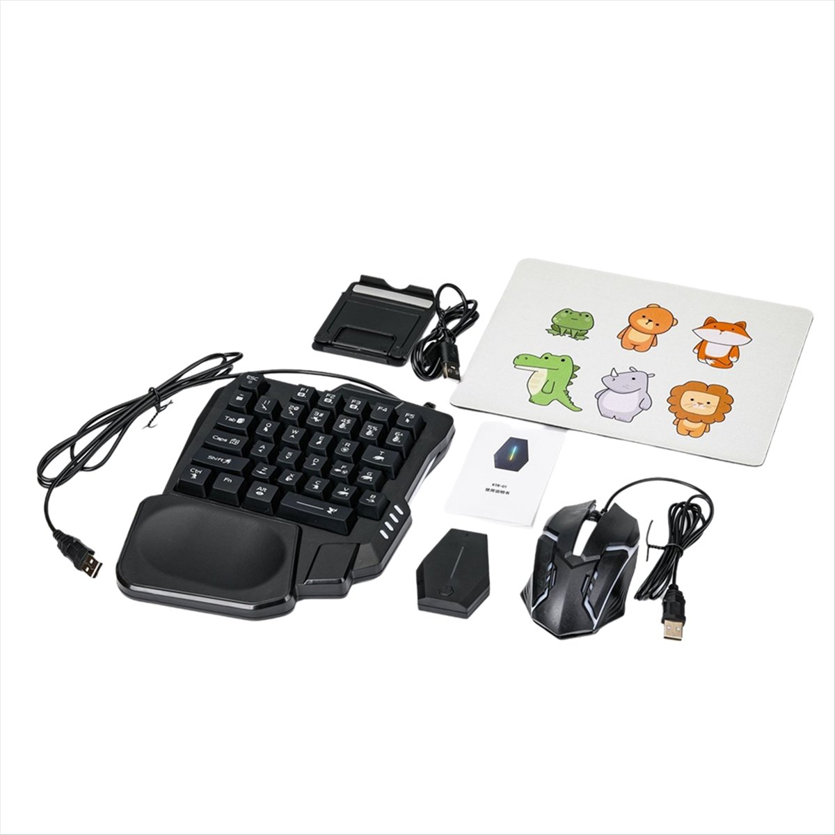 ★ ▲   35 Tuşlu Ergonomik RGB O - Gaming Keyboard And Mouse Converter For Mobile incelemesi ve fiyatı