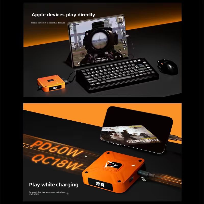 Aimzenix AX360M QiBing iOS Kla - Gaming Keyboard And Mouse Converter For Mobile incelemesi ve fiyatı