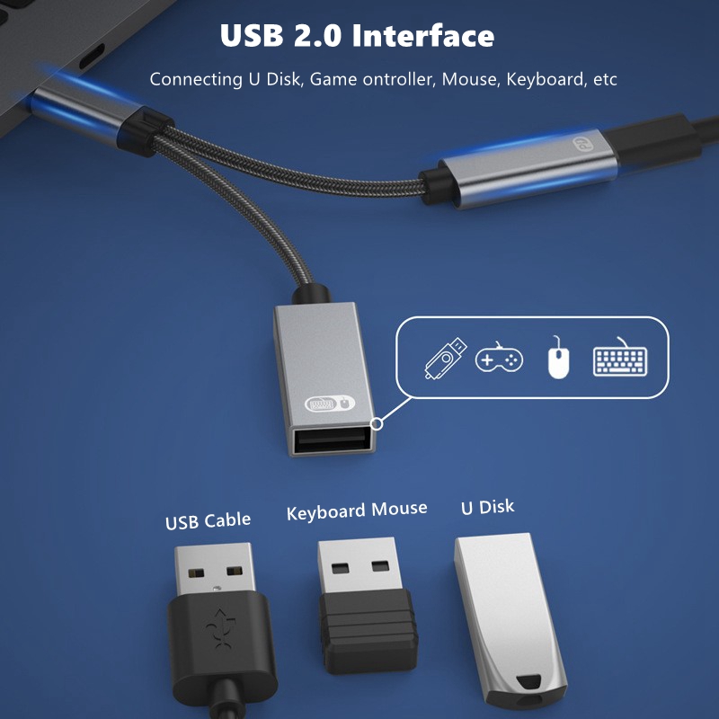 Ses 1 ila 2 tip-c USB OTG C ço - Gaming Keyboard Type C incelemesi ve fiyatı