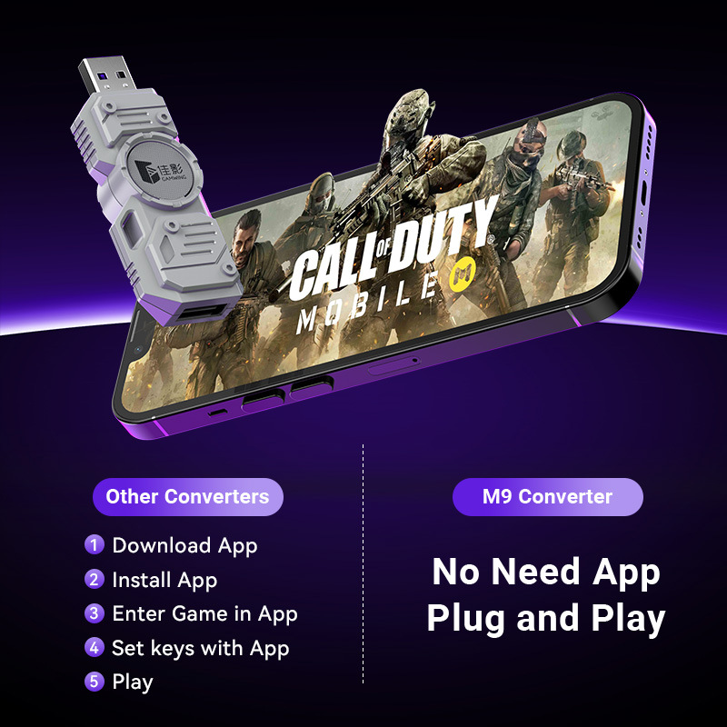 Mobil Oyunlar Dönüştürücü Kiti - Gaming Keyboard And Mouse Converter For Mobile incelemesi ve fiyatı