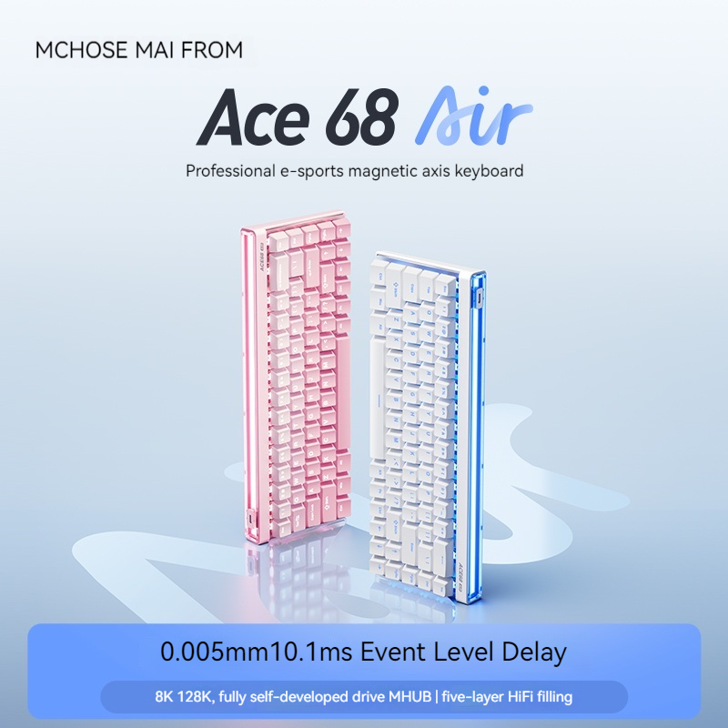 Mchose Ace68 Air Manyetik Ekse - Gaming Keyboard Esports incelemesi ve fiyatı