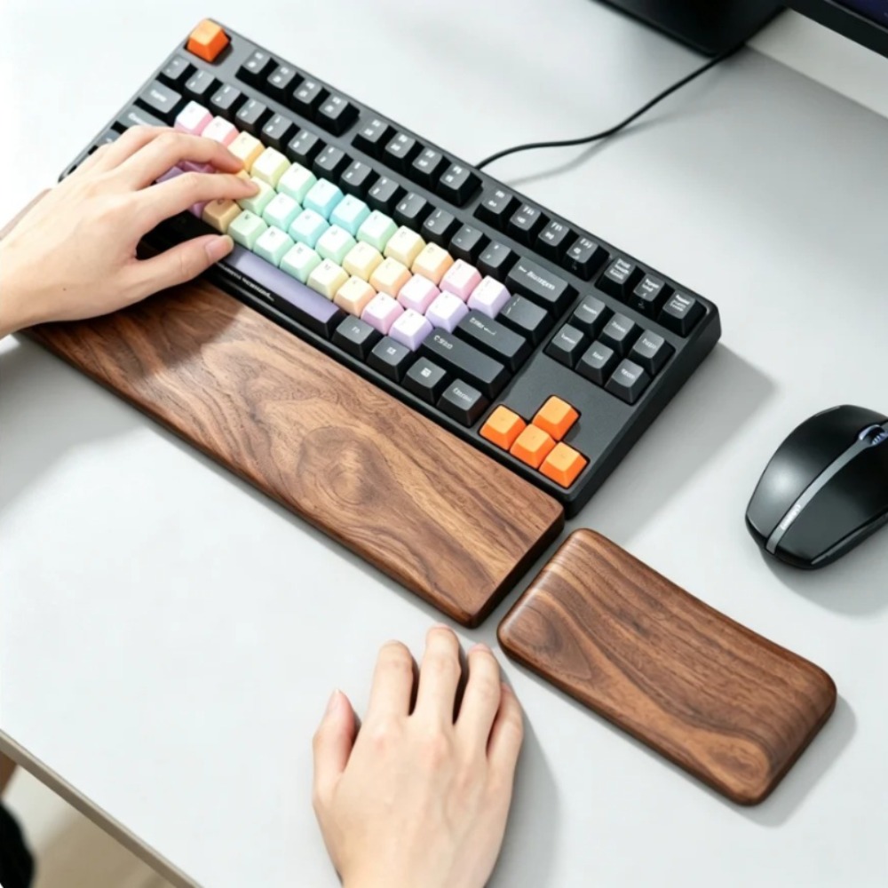 Masif Ahşap Klavye Standı, Erg - Wrist Rest Wood incelemesi ve fiyatı