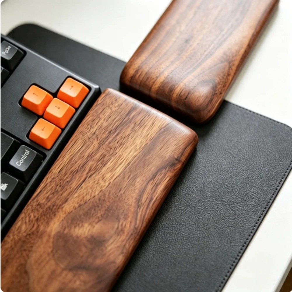 Masif Ahşap Klavye Standı, Erg - Wrist Rest Wood incelemesi ve fiyatı
